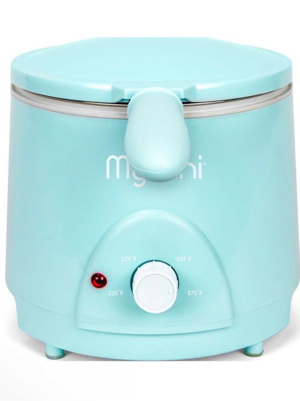New My Mini Aqua Blue Personal Deep Fryer